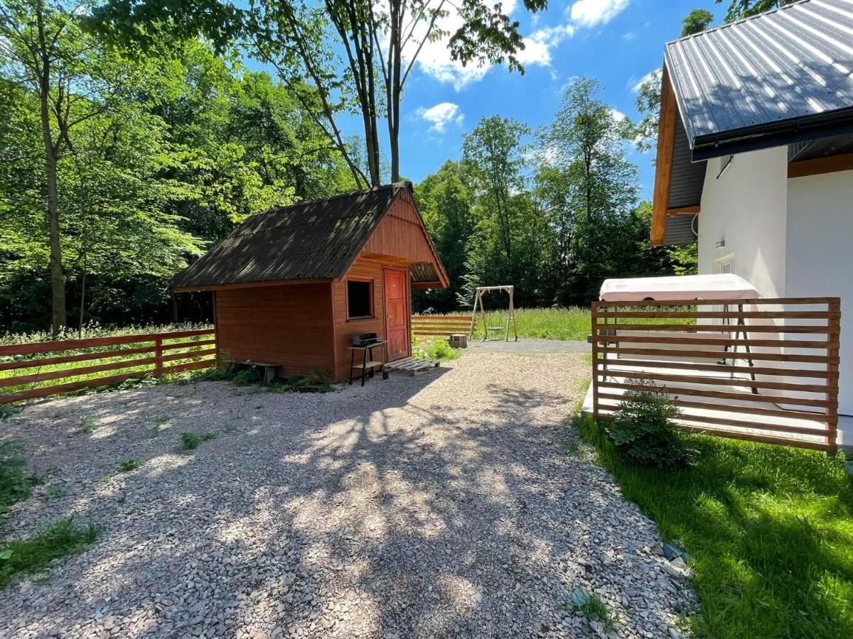 Domek Caloroczny Zagroda Mlynski Sułkowice Buitenkant foto